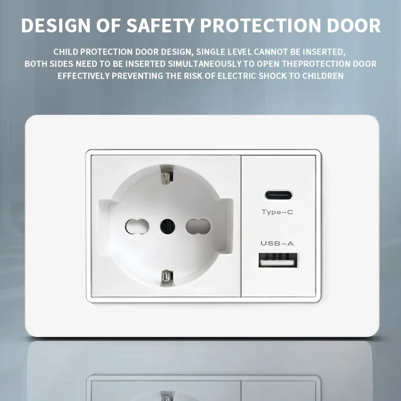 118 PC Plastic Panel Socket US - đánh giá và giá Smart Home Or Smart Home
