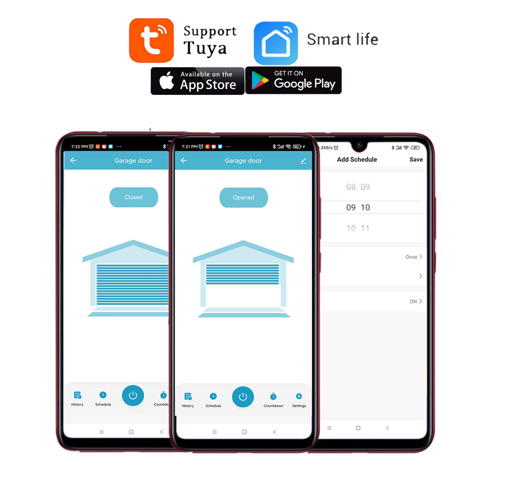Smart Garage Door Opener Contr - đánh giá và giá Smart Home Google Assistant