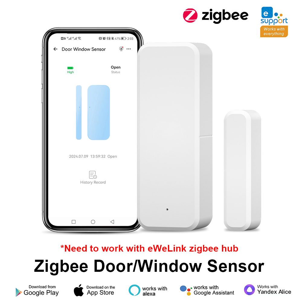 ZigBee Door Window Sensor eWeL - đánh giá và giá Smart Home News