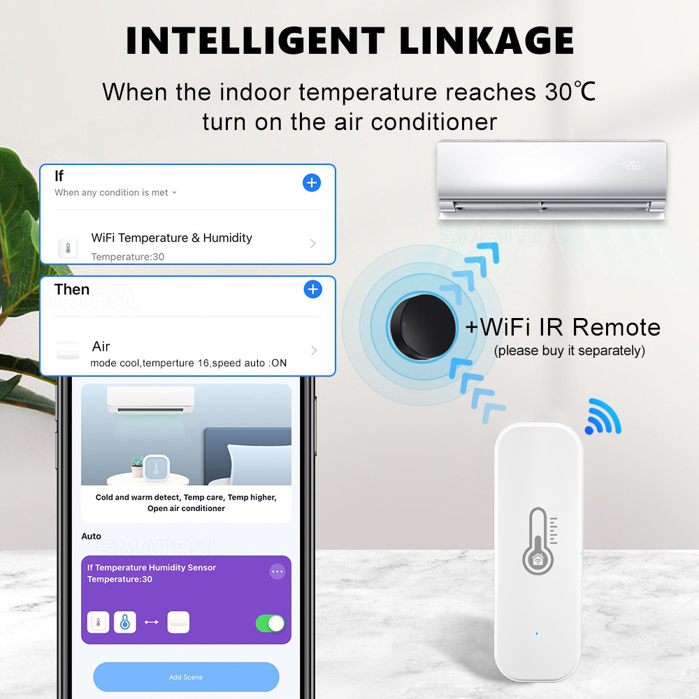 Tuya WiFi/ZigBee Temperature a - đánh giá và giá Smart Home Google Assistant
