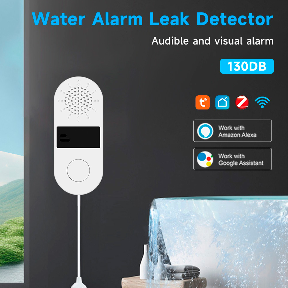 Tuya Wifi Water Leak Detector  - đánh giá và giá Smart Home Google Assistant