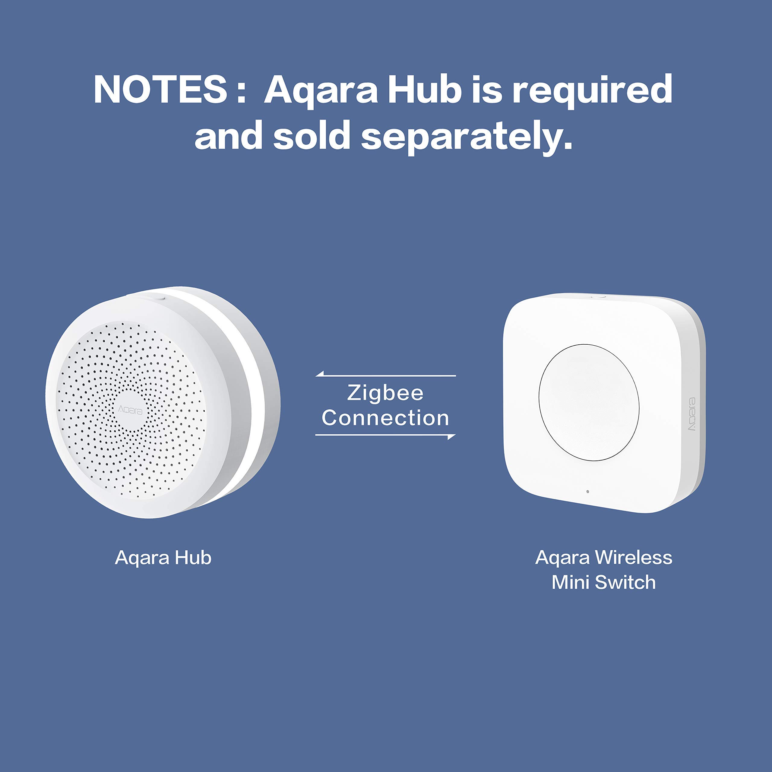 Aqara Wireless smart Switch Zi - đánh giá và giá Smart Home Hub Apple