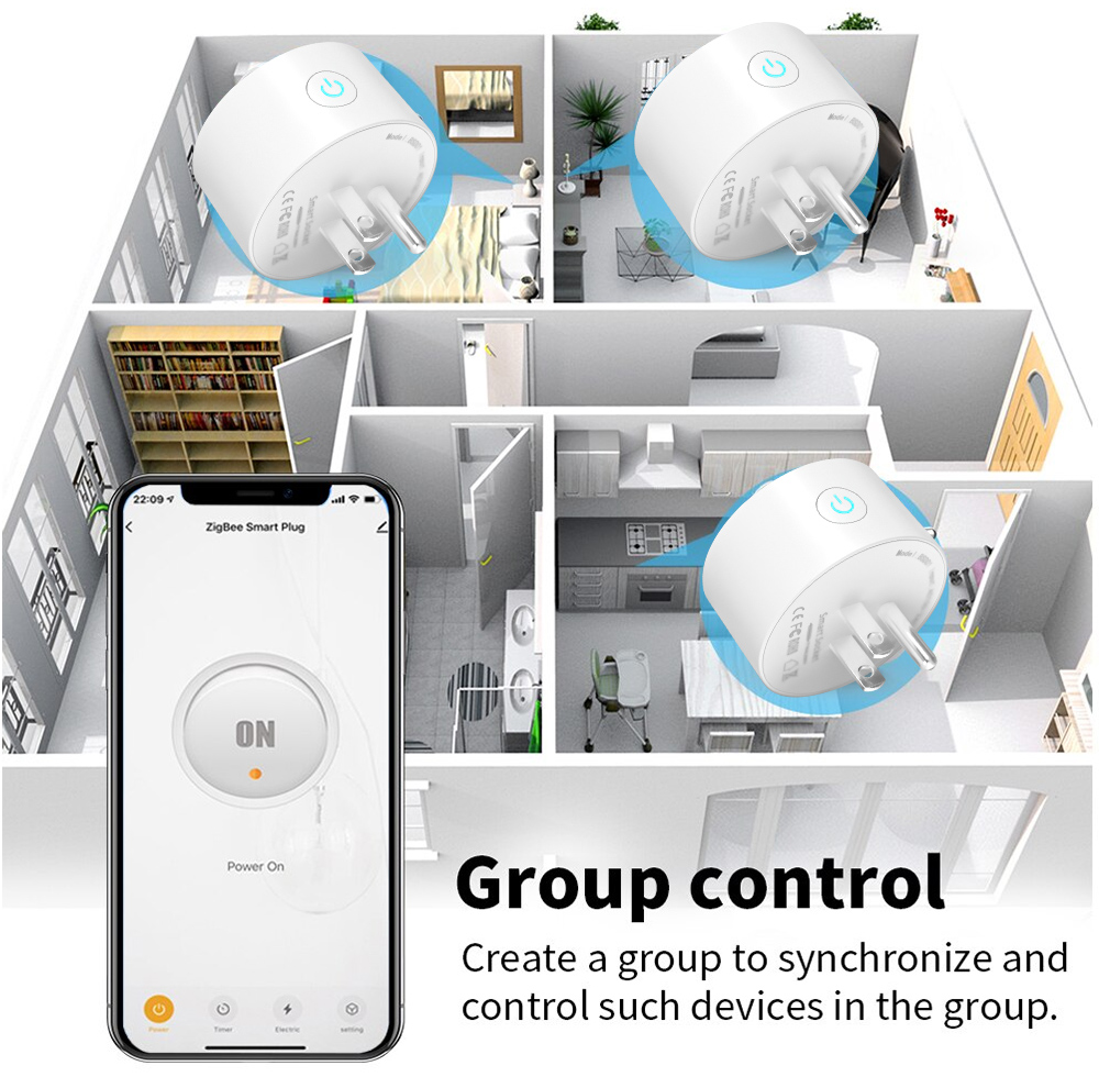 Tuya WiFi Or Zigbee Smart Sock - đánh giá và giá Smart Home Or Smart Home