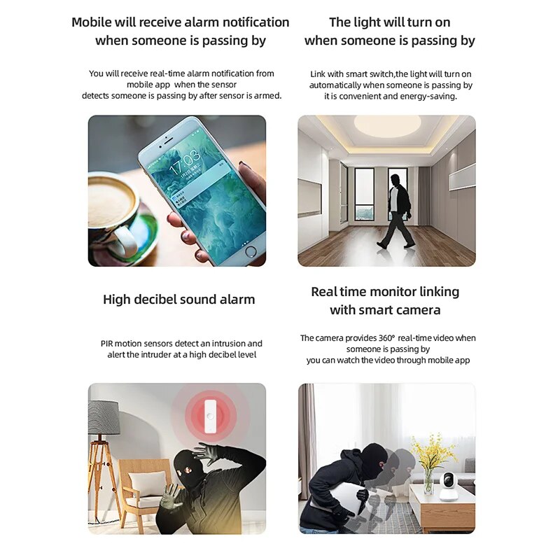 Tuya WiFi Zigbee PIR Motion Se - đánh giá và giá Smart Home Google Assistant