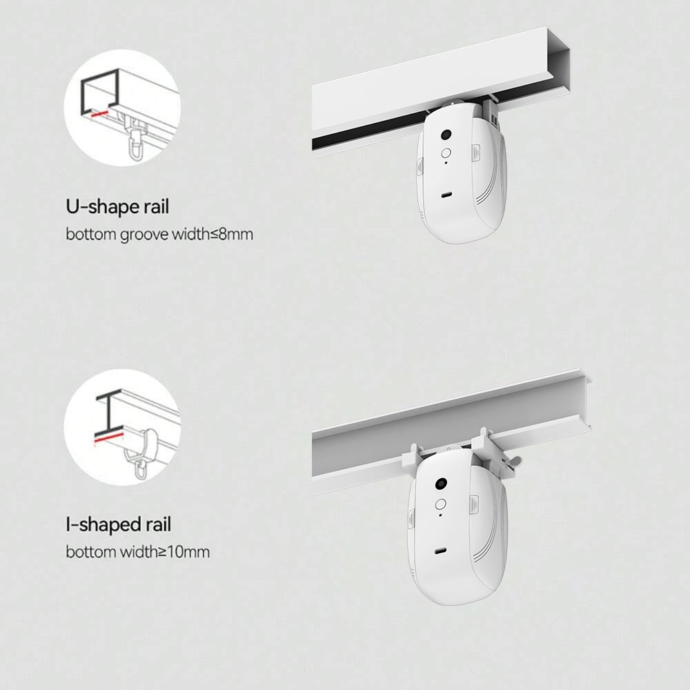Automatic Curtain Opener Zigbe - đánh giá và giá Smart Curtain Robot