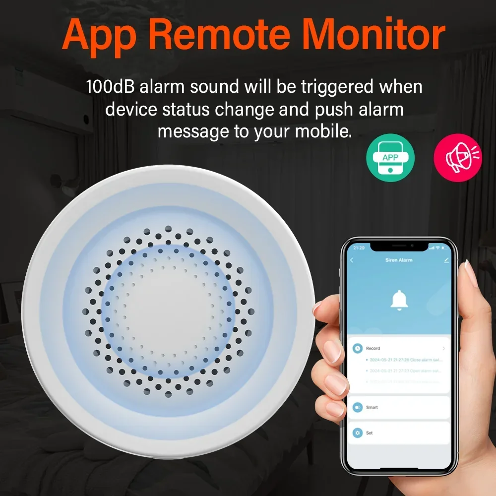 Tuya WiFi Siren Alarm For Smar - đánh giá và giá Smart Home News