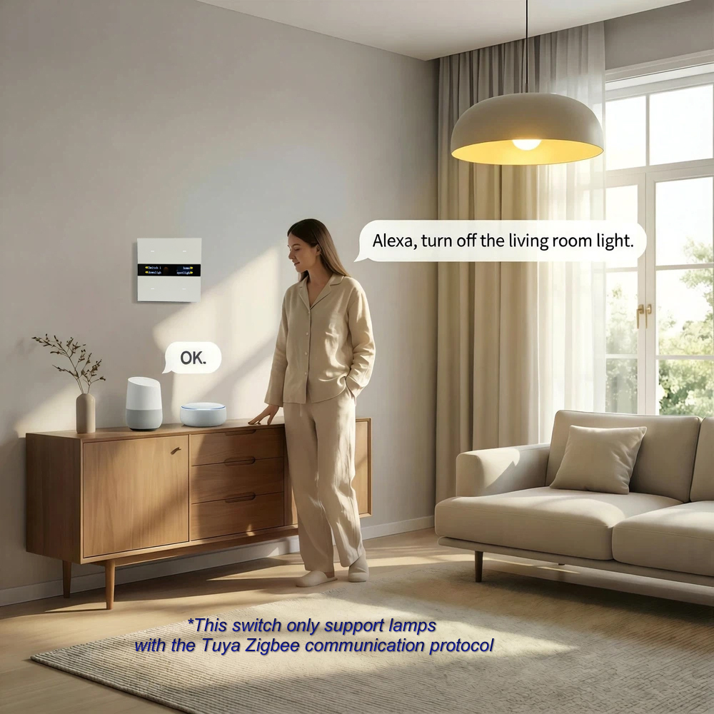 M8 Pro Zigbee Smart Switch Pan - đánh giá và giá Smart Home Switch