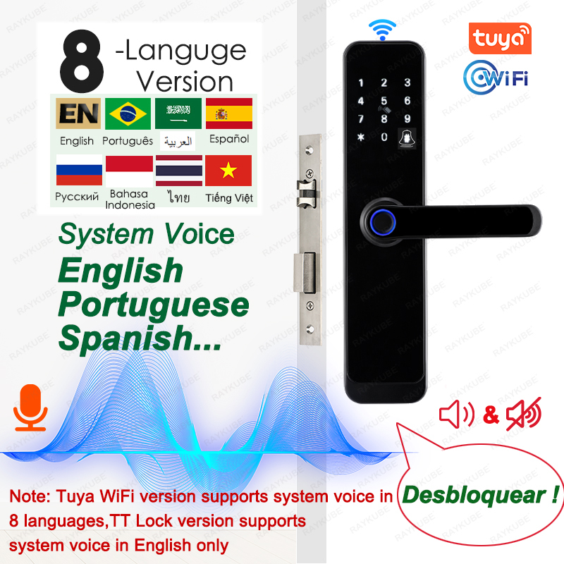 RAYKUBE K8 Smart Door Lock TTl - đánh giá và giá Smart Home Keyestudio