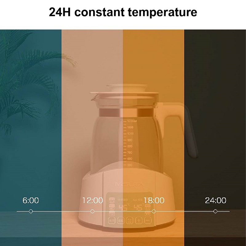 1.2L Infant Thermostatic Milk  - đánh giá và giá Home Smart Kettle