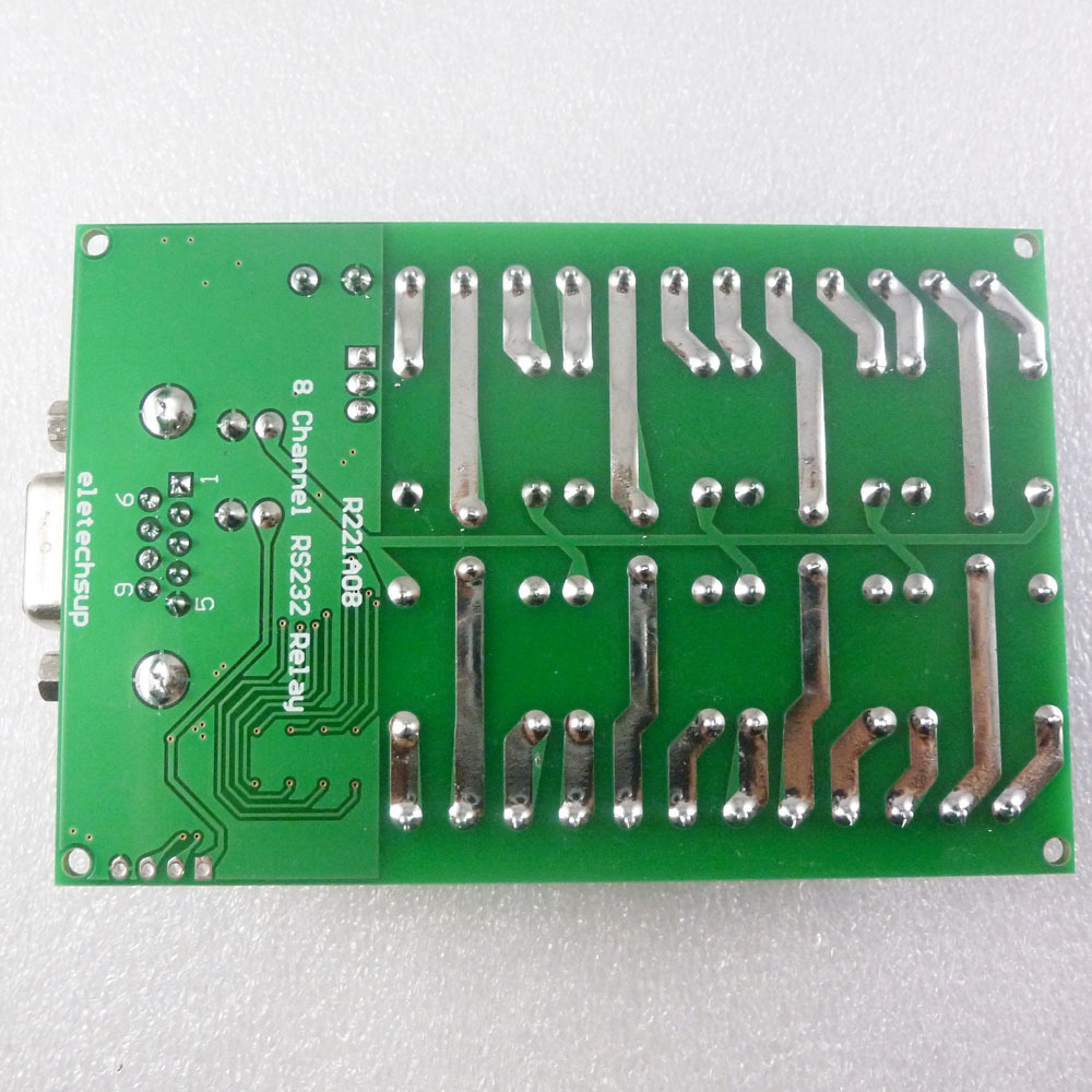 8 Channel DC 12V RS232 Relay B - đánh giá và giá Smart Home With Plc