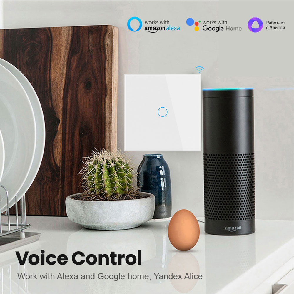 Tuya EU WiFi+RF433 Smart Remot - đánh giá và giá Smart Home Switch