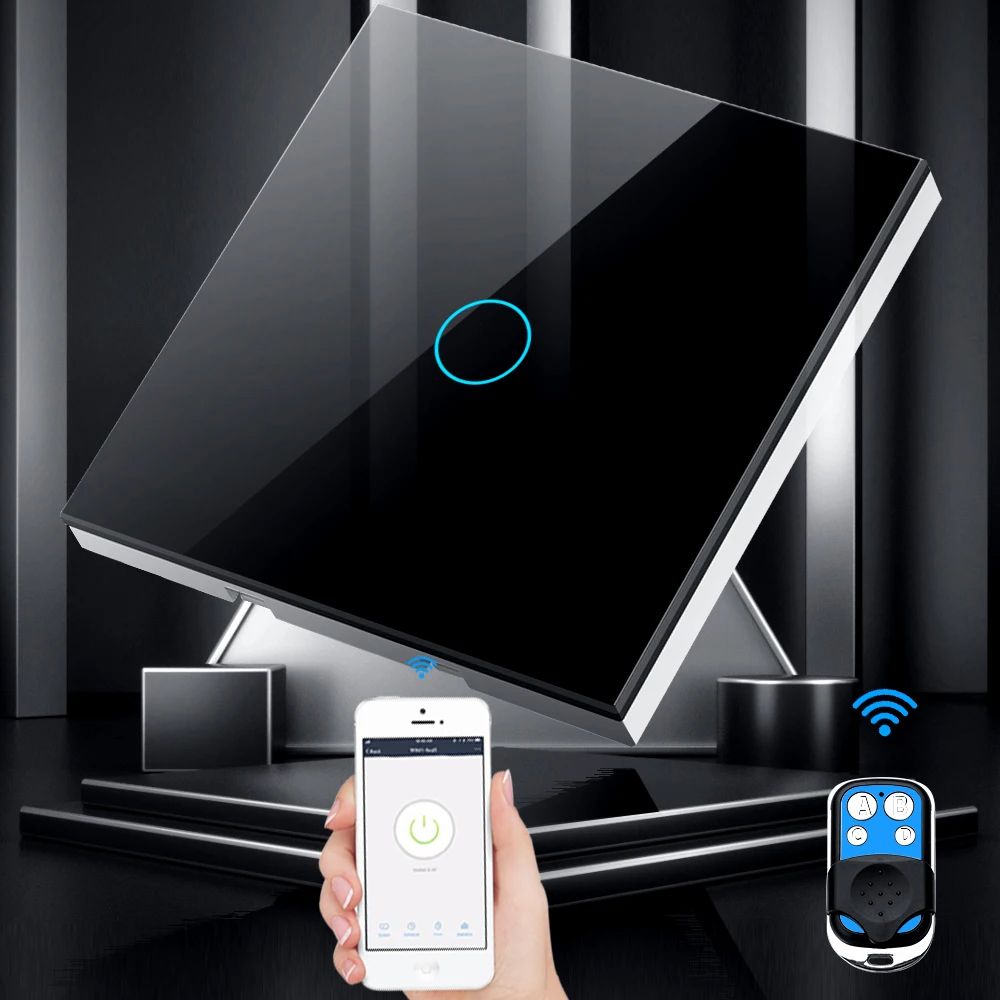 Tuya EU WiFi+RF433 Smart Remot - đánh giá và giá Smart Home Switch