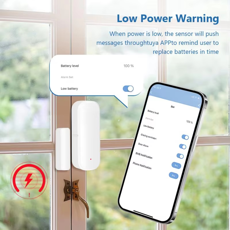 ZigBee Door Window Sensor Wire - đánh giá và giá Smart Home Google Assistant
