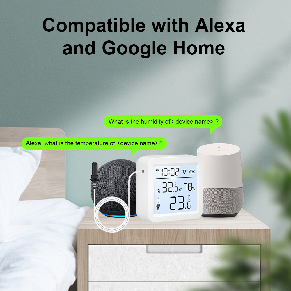 WiFi Humidity Temperature Sens - đánh giá và giá Smart Home Furniture