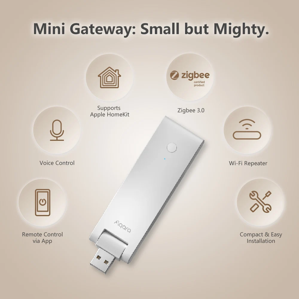 Original E1 Aqara Hub Gateway  - đánh giá và giá Smart Home Hub Apple