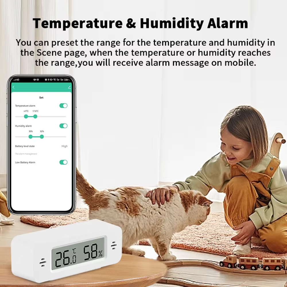 Tuya Zigbee WiFi Mini Temp & H - đánh giá và giá Smart Home Miniature
